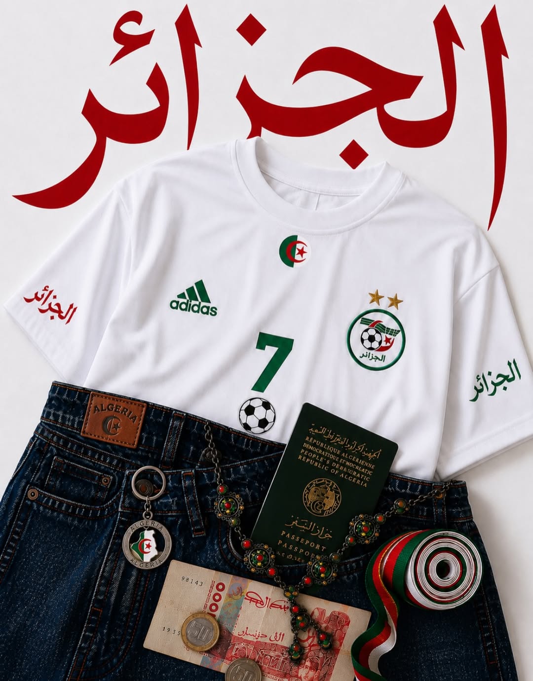 Algérien Demi Har T-shirt